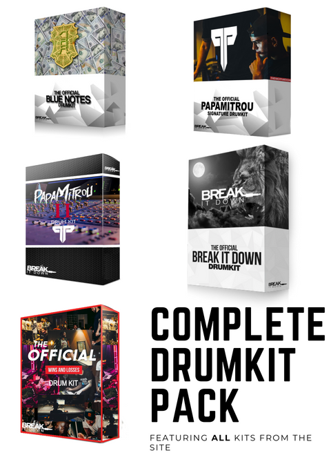 Break It Down - Break It Down  - Drum Kit Complete Drum Pack - Dreamchasers